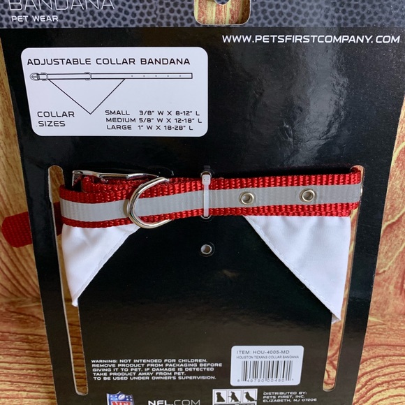 PR: NFL Houston Texans Foam Finger Toy & Bandana - Picture 8 of 9